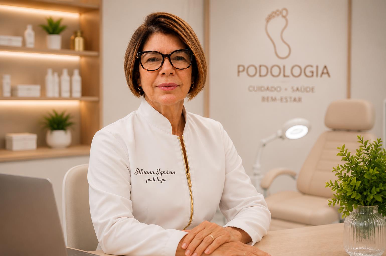 Silvana IgnÃƒÂ¡cio, podÃƒÂ³loga na Zona Leste de SÃƒÂ£o Paulo com atendimento domiciliar e clÃƒÂ­nica parceira prÃƒÂ³xima ao CERET